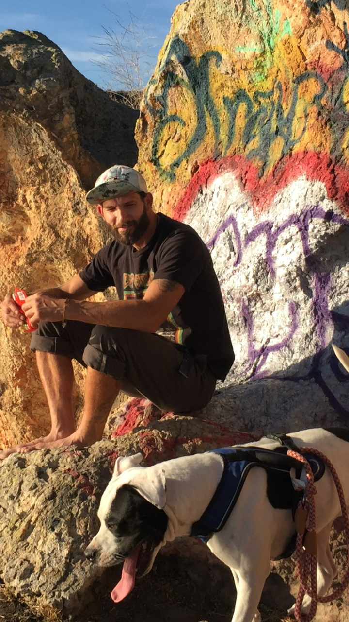 David at worksite, photo 4